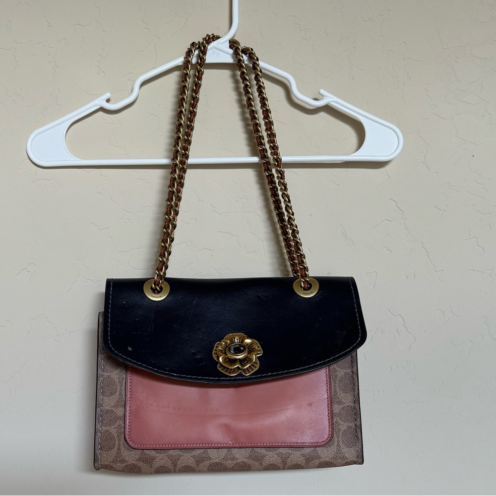 NWT Coach Parker Sling Bag DAMAGED